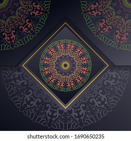 Islamic pattern for Ramadan or Islamic content such as social media post, greeting card, blog post and background pattern. Happy ramadan 2020.
