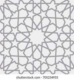 Islamic pattern . Seamless arabic geometric pattern, east ornament, indian ornament, persian motif, 3D. Endless texture can be used for wallpaper, pattern fills, web page background .