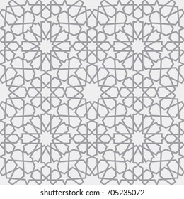 Islamic pattern . Seamless arabic geometric pattern, east ornament, indian ornament, persian motif, 3D. Endless texture can be used for wallpaper, pattern fills, web page background .