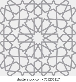 Islamic pattern . Seamless arabic geometric pattern, east ornament, indian ornament, persian motif, 3D. Endless texture can be used for wallpaper, pattern fills, web page background .