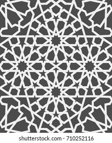 Islamic pattern . Seamless arabic geometric pattern, east ornament, indian ornament, persian motif, 3D. Endless texture can be used for wallpaper, pattern fills, web page background .