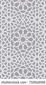 Islamic pattern . Seamless arabic geometric pattern, east ornament, indian ornament, persian motif, 3D. Endless texture can be used for wallpaper, pattern fills, web page background .