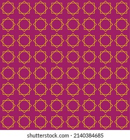 Islamic Pattern - Seamless minimalist islamic geometric pattern suitable for background, design asset, fabric, ramadan, wrapping paper, and wallpaper
