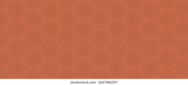 Islamic Pattern template abstract background. Seamless Geometric Modern Minimalist collection poster, cards, banner for Ramadan Kareem poster, holiday cover set with overlay effect in trendy warming.