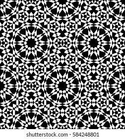 Islamic pattern. Traditional decoration of oriental culture. Vector 10 EPS