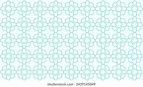 Islamic pattern vector background. Simple arabesque pattern background for ramadan celebration. Islamic pattern for ramadan, eid, mubarak and muslim culture