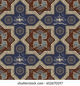 Islamic pattern. Vector illustration.