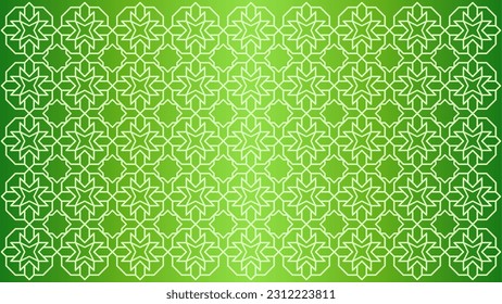 Islamic pattern vector illustration for islam celebration. Islamic pattern for ramadan, eid, mubarak, eid al fitr and eid al adha. Arabic pattern for design in muslim culture and islam religion