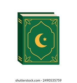 islamic quran holy book isolated