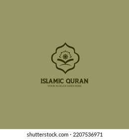 islamisches Logo oder Moschee, einfach und elegant, Vektorgrafik 