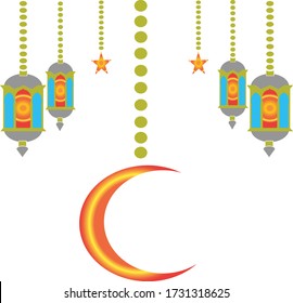 Islamic ramadan design logo vector