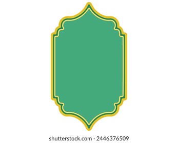 Islamic Ramadan Frame Background Illustration