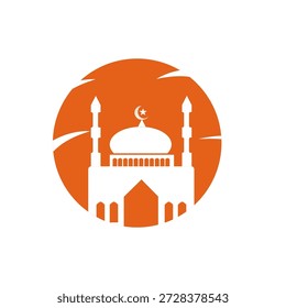 Islamic Ramadan icon, log illustration
