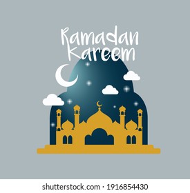 Islamic ramadan kareem background Free Vector