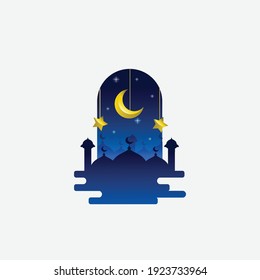 Islamic ramadan kareem background Free Vector