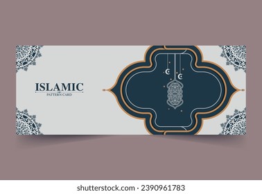 islamic ramadan kareem card design