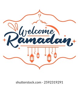 islamic ramadan mosque vector illustration