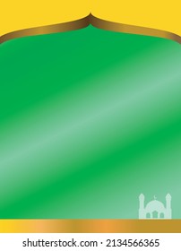 islamic ramadan poster template vertical 
