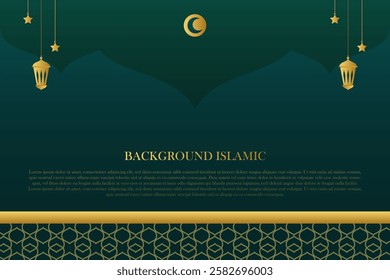 Islamic or Ramadan theme background for flyer