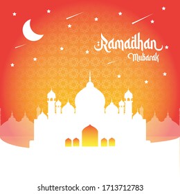islamic ramadan vector arabic background