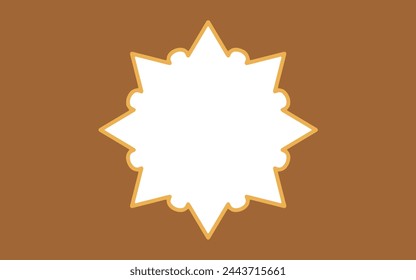 Islamic Ramadhan Frame Background Illustration