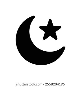 Islamic ramadhan icon with white background