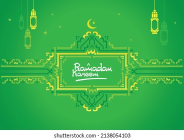 islamic ramadhan kareem background theme