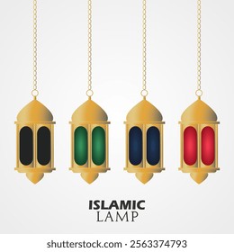 Islamic Ramadhan Lamp Vector Illustration