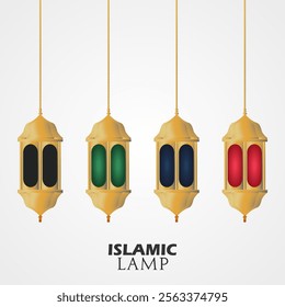 Islamic Ramadhan Lamp Vector Illustration