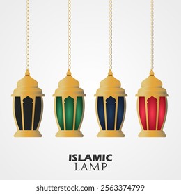 Islamic Ramadhan Lamp Vector Illustration