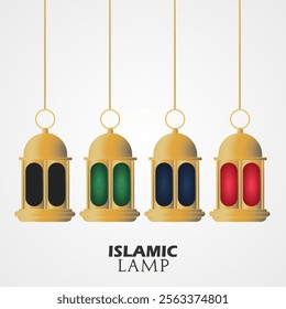 Islamic Ramadhan Lamp Vector Illustration