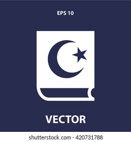 islamic religious book icon