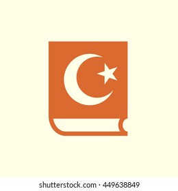 islamic religious book icon