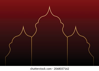 Islamic sale poster. Islamic vector illustration sale banner layout design. Islamic background sale post. Islamic post banner. Eid Mubarak Mahe mohar ram. Eid Mubarak.