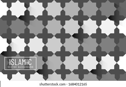 Islamic scandinavian background design texture