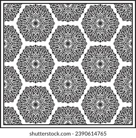 Islamic Seamless Art Design and Ceramic Tile Design
