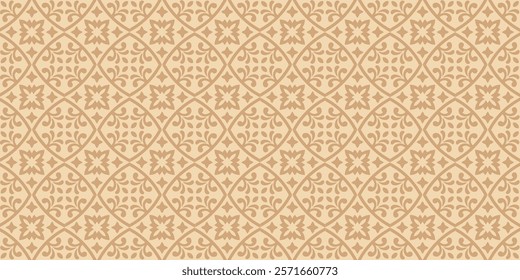 Islamic Seamless geometric pattern in authentic arabian Subtle simple golden islamic design style,Collection of oriental style Islamic Seamless pattern.