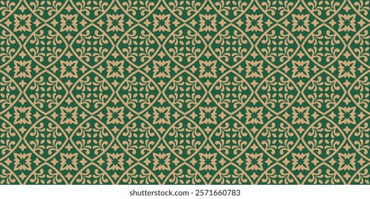 Islamic Seamless geometric pattern in authentic arabian Subtle simple golden islamic design style,Collection of oriental style Islamic Seamless pattern.