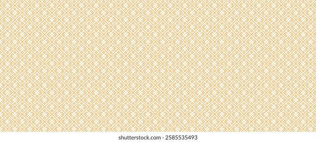 Islamic Seamless geometric pattern in authentic arabian Subtle simple white gold islamic design style, Collection of seamless ornamental white abstract islamic background with arabian pattern style.
