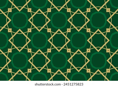 Islamic seamless oriental vintage pattern, Abstract vector seamless ornament. Can be used for wallpaper, web design, wedding cards, textile print