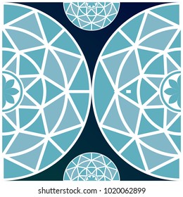 Islamic Seamless Ornaments Background Template. Ramadan Kareem