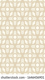 Islamic seamless pattern with arabic and islamic ornament