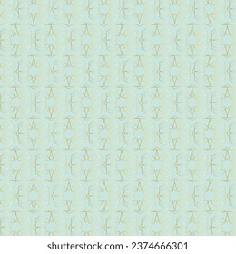 Islamic seamless pattern. Seamless pattern in authentic arabian style. Vector illustration. Repeating gold arabesque background.