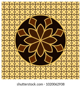 Islamic Seamless Pattern. Islamic Bacground. Ornaments 