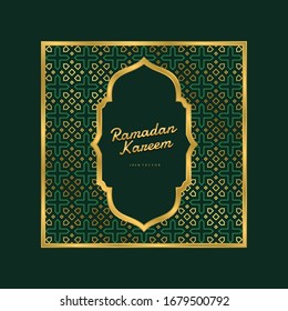 Islamic seamless pattern design, Ramadan kareem islamic greeting design background, persian motif, luxury gold background ornament wallpaper vector illustration.