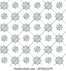 Islamic Seamless Pattern Design. Vector illustration