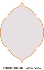 Islamic Shape Design Element Vector Illustration