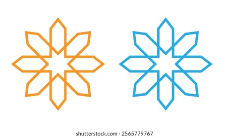 Islamic square ornaments, Islamic square ornaments