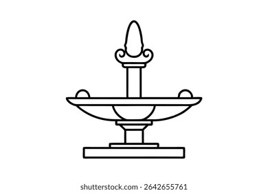 Islamic structure  vector illustration  element