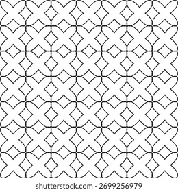 Islamic style geometric seamless pattern. Perfect for fabric prints, wallpapers, and digital background projects.